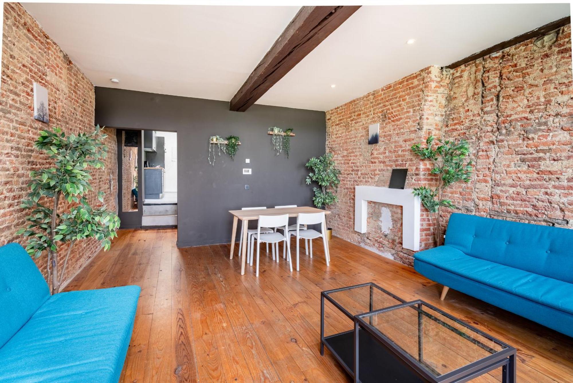 Charming Two-Bedroom River Side Apartment Antwerp Exterior photo